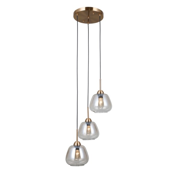 Italux PND-40824-3-GD Pendelleuchte Felis E27