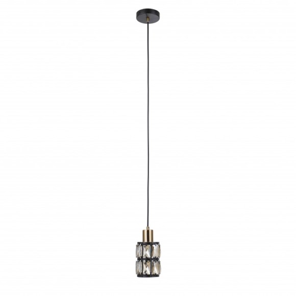 Italux PND-44236-1-BK-GD Pendelleuchte Menfi | 1x40W E27