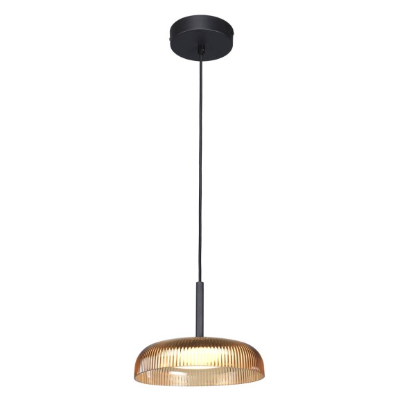 Italux PND-48529-BK-YLL LED Pendelleuchte Colle | 12W integrierte LED-Quelle | 3000K | gelb | schwarz