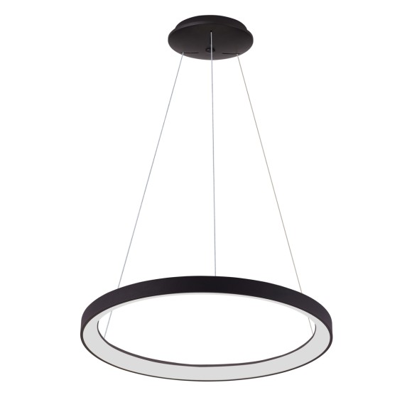 Italux PND-53675-078RPC-BK LED Pendelleuchte Vico | 60W integrierte LED-Quelle | 5300lm | 3000+4000K