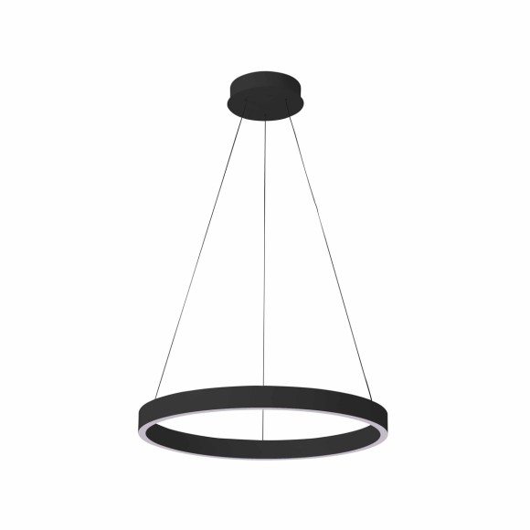 Italux PND-56215-060RPC-BK LED Pendelleuchte Brasco Down | 40W integrierte LED-Quelle | 2400lm | 3000+4000K