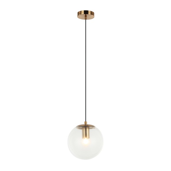 Italux PND-58867-1S-BK-BRO Pendelleuchte Sarpo E27