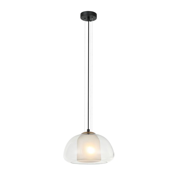Italux PND-61001A-BK Pendelleuchte Feder E27