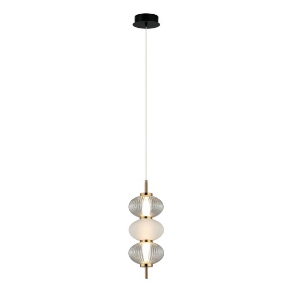 Italux PND-84938-3-BK LED Pendelleuchte Testa | 12W LED | 790lm | 3000K