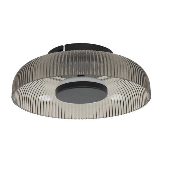 Italux WL-36482-GR LED Deckenleuchte Passo | 8W integrierte LED-Quelle | 3000K | grau | schwarz