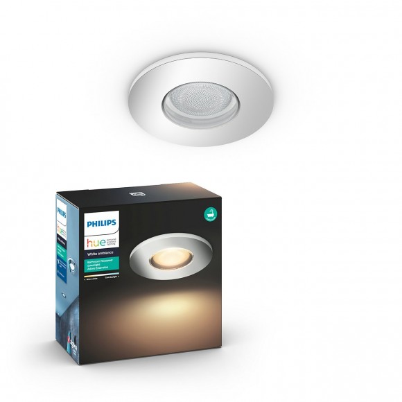 Philips Hue 34074/11/P7 Spotleuchte Badleuchte Adore 1x5W| 2200-6500K | IP44 - Bluetooth; White Ambiance