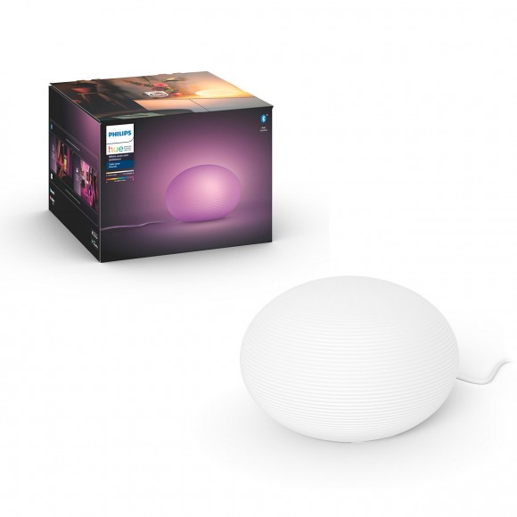 Philips Hue 40904/31/P9 LED Tischlampe Flourish 1x9,5W | E27 | 2200-6500K - Bluetooth, White and Color Ambiance