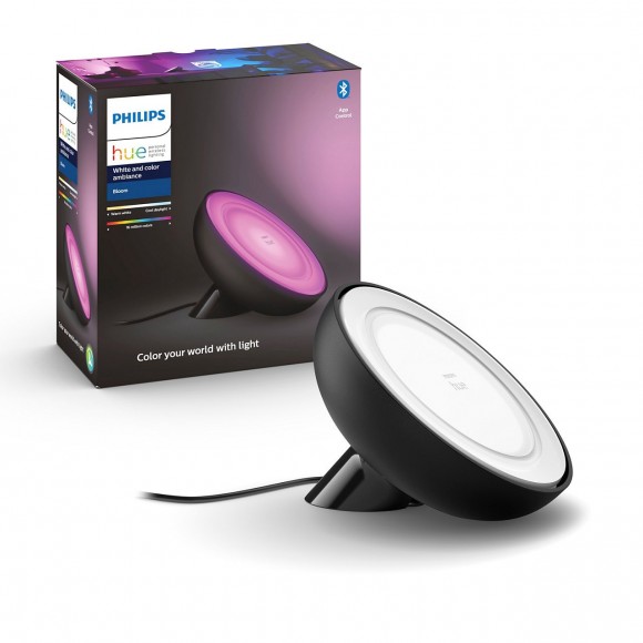 Philips Hue 8718699771126 LED Tischleuchte Bloom 1x7,1W | 2000-6500K - Bluetooth, RGB, intelligent