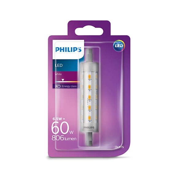 Philips 10138R7S601 LED Lampe 1x6,5W | R7S | 3000K
