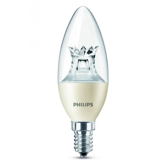 Philips 101381403 LED Lampe 1x6W | E14 | 2200-2700K - Form Lotus