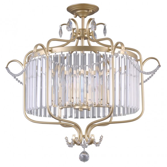 Italux PNPL-33057-6B CHG Pendelleuchte Rinaldo 6x40W | E14 | IP20 - champagner gold