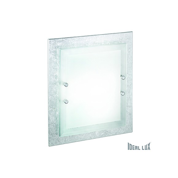 Ideal Lux Wand- und Deckenanbauleuchte ALASKA 3x60W E27 - silver