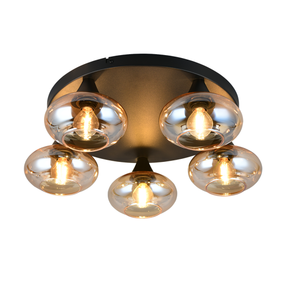 Trio TR66645013 Deckenleuchte DIVINA  | 10W E14 | gelb