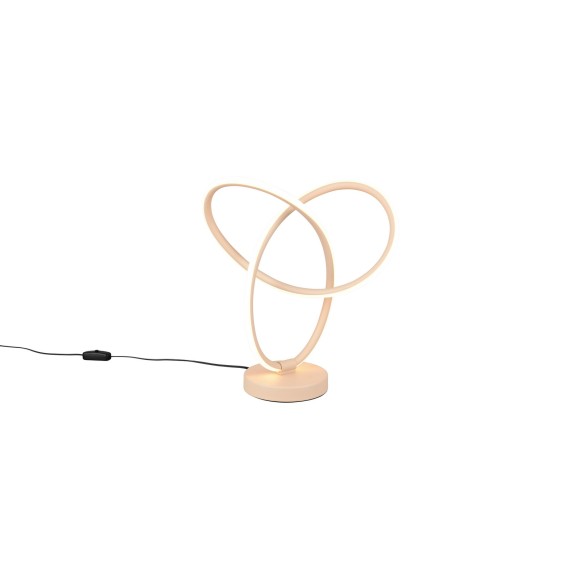 Trio TR53591166 LED Tischlampe LANDO  | 8W integrierte LED-Quelle | 1x800lm | 3000K | mit Schalter | gelb