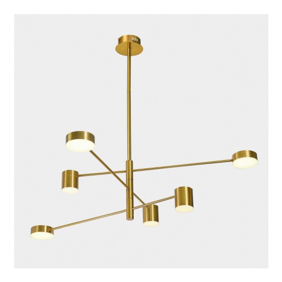 Italux PND-16374-6-COP-GD-4K LED Remdal LED | 2700lm