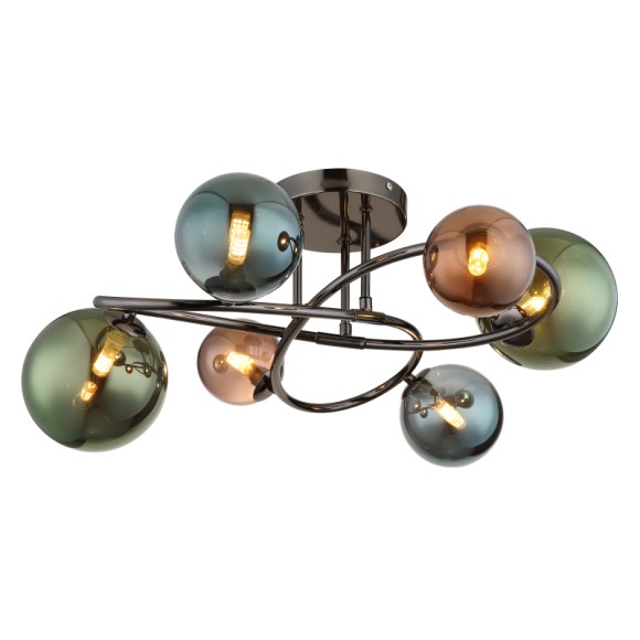 Globo 56142-6D LED Deckenleuchte RIHA  integrierte LED-Quelle | 290lm | 3000K