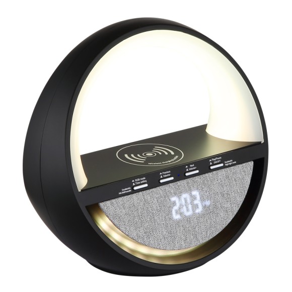 Globo 39907S LED Tischlampe SOUNDRA  | 4W integrierte LED-Quelle | mit Schalter