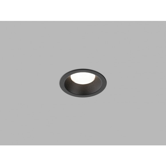 LED2 2150423 LED-Deckenleuchte Spot B 1x9W | 735lm | 2700K | IP44 - schwarz