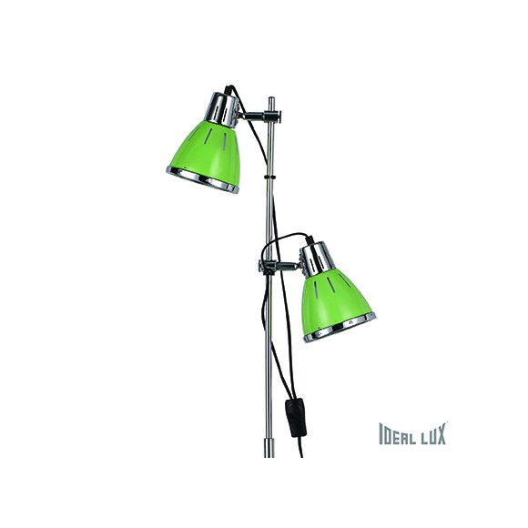 Ideal Lux Elvis SP2 2x60W E27 Stehlampe - grün