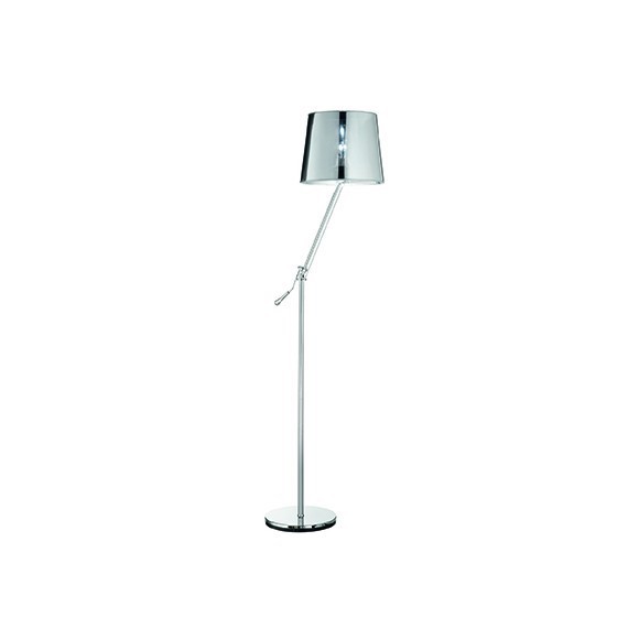 Ideal Lux 019796 Regol Stehleuchte 1x60W | E27 - chrom