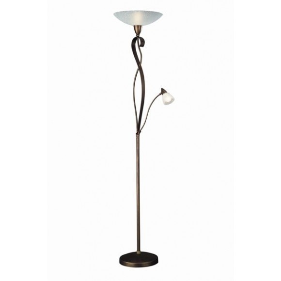 Philips Massive Stehleuchte 1x40W E14 - braun