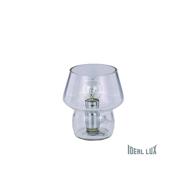 Ideal Lux Tischlampe ZENO 1x40W E14 - transparent