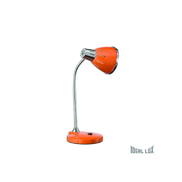 Ideal Lux Tischlampe Elvis Arancione TL1 1x60W E27 - orange