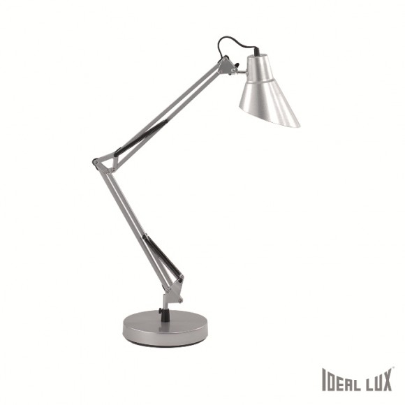 Ideal Lux Tischlampe Sally Argento TL1 1x40W E27 - silber