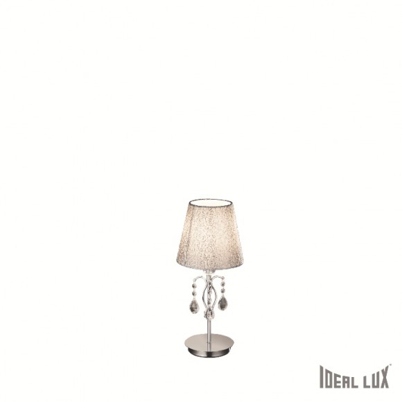Ideal Lux Pantheon Smalls Argento TL1 1x40W E14 Tischlampe - rustikal, komplex