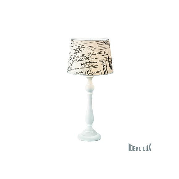 Ideal Lux COFFEE 1x60W E27 Tischlampe - weiß