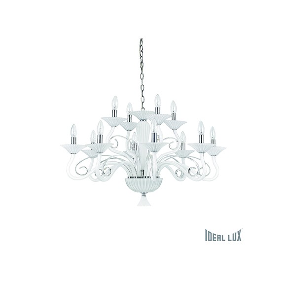 Ideal Lux Hängeleuchte Maxilian 12x40W SP12 E14 - Eleganz