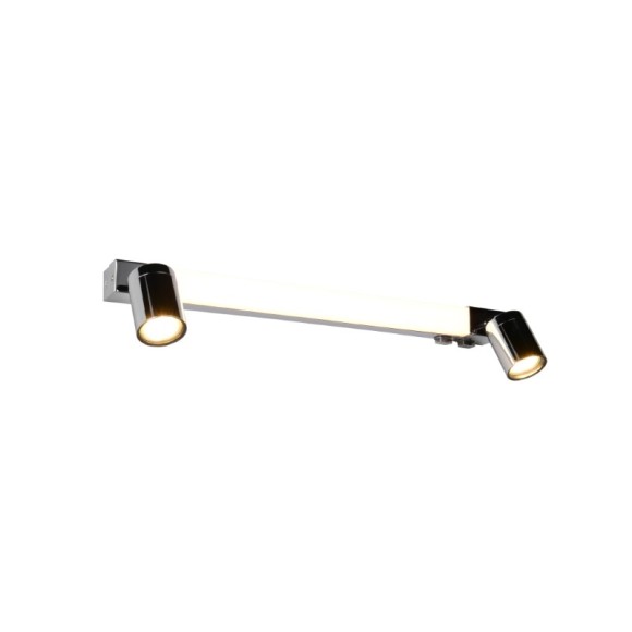 Trio T281470306 LED Wandleuchte über dem Spiegel ENRICO  | 7W integrierte LED-Quelle | 620lm | 2300+3000+4000K