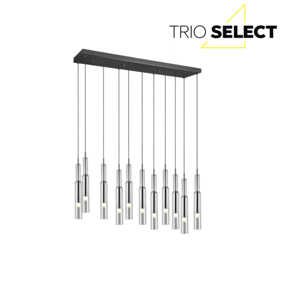 Trio SELECT  T344511120 LED Pendelleuchte LUCENT   | 11x3W integrierte LED-Quelle | 11x280lm | 2300+3000+4000K