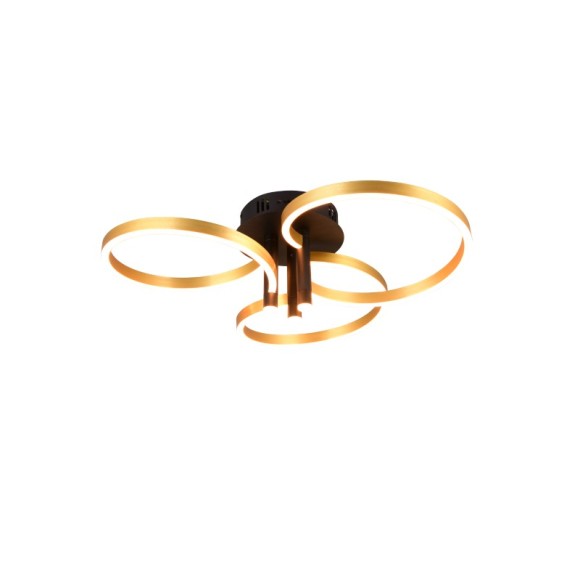 Trio T648110680 LED Deckenleuchte CARUSO  | 43W integrierte LED-Quelle | 4980lm | 2300+3000+4000K