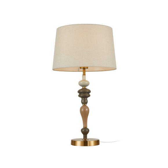 Italux TB-84678-AB Tischlampe Moren E27