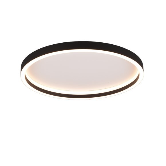 Trio R64502132 LED-Deckenleuchte Rotonda 1x20W | 2600lm | 3000K | IP20 - mattschwarz