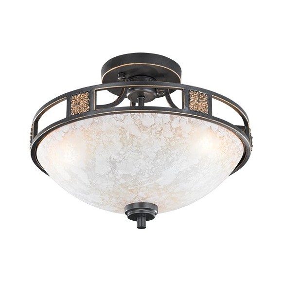 TRIO 608100324 Quinta Deckenleuchte E27 3x60W