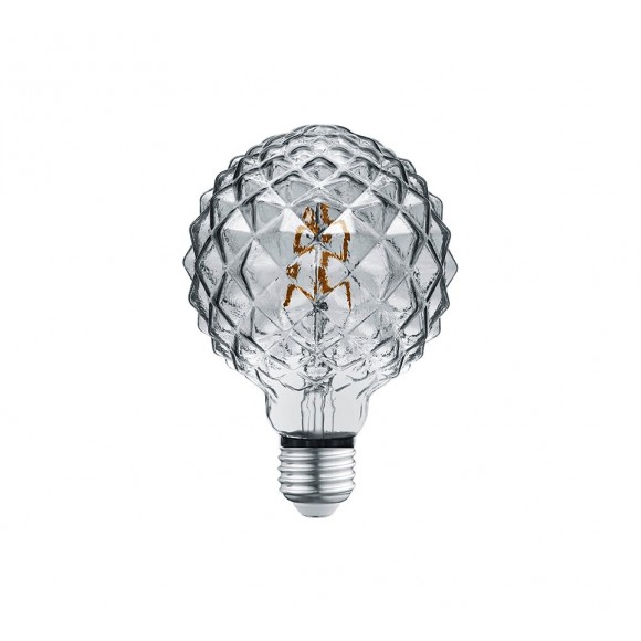 TRIO 904-454 LED Design Lampe Globe 1x4W | E27 | 140L | 3000K - rauchglas