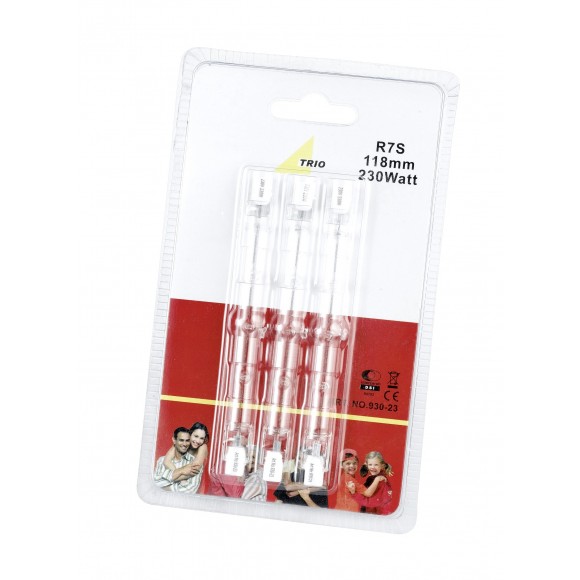 TRIO 930-23 3x Halogenlampe Stab 1x230W | R7S | 4650lm | 2800K - dimmbare