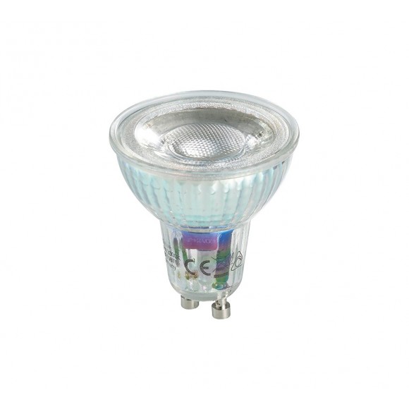 TRIO 956-5936 LED Spotleuchte Lampe Reflektor 1x5W | GU10 | 400L | 3000K - dimmbar, silber
