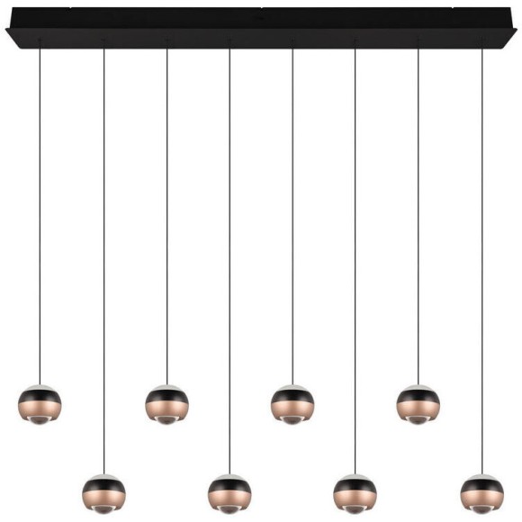 Trio SELECT  T344410832 LED Pendelleuchte ORBIT   | 8x8W integrierte LED-Quelle | 8x960lm | 2300+3000+4000K