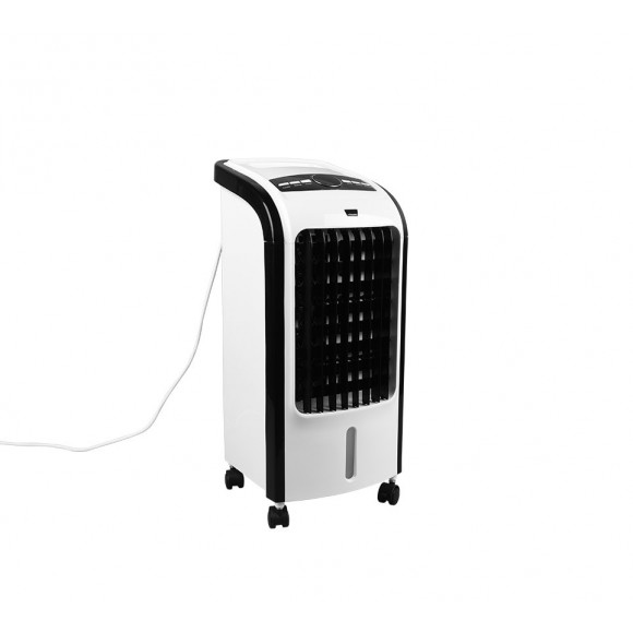 TRIO R041-01 Ventilator mit Luftbefeuchter Iceman - 3 Geschwindigkeit, Timer, Fernbedienung, weiß