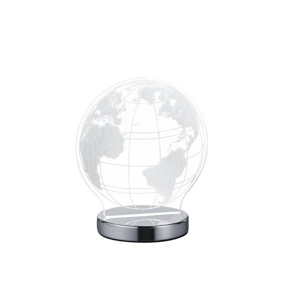 TRIO R52481106 Globe Tischlampe SMD 1x7W 400L 3000 + 4000 + 6500 K
