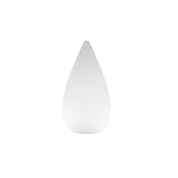 Trio R55101101 LED Garten Tischlampe Palmas 1x15w | 45lm | 3000k | IP44 | RGB - Fernbedienung, dimmbar, weiß