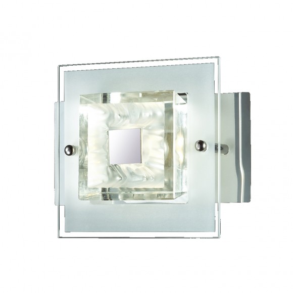 Italux W29532-1A LED-Wandleuchte Bruna 1x4W | 320lm | 3000 K | IP20 - Farbe Chrom