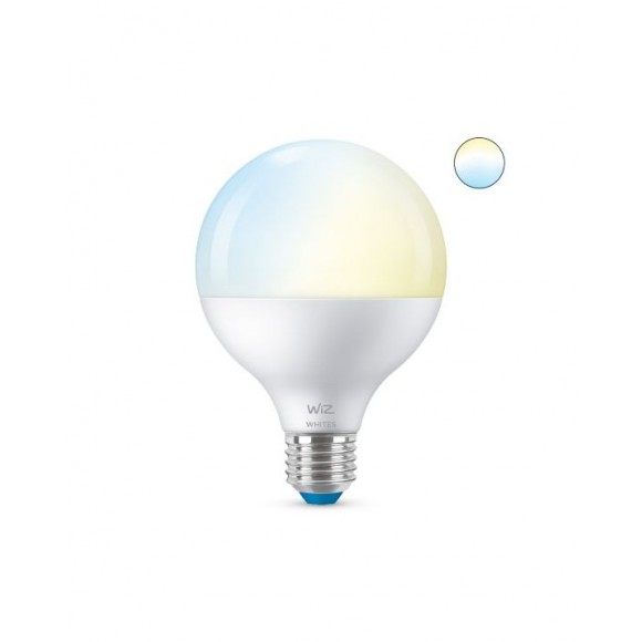 WiZ Tunable White 8718699786335 Smart LED E27 | 1x11w | 1055lm | 2700-6500K - Kugelform