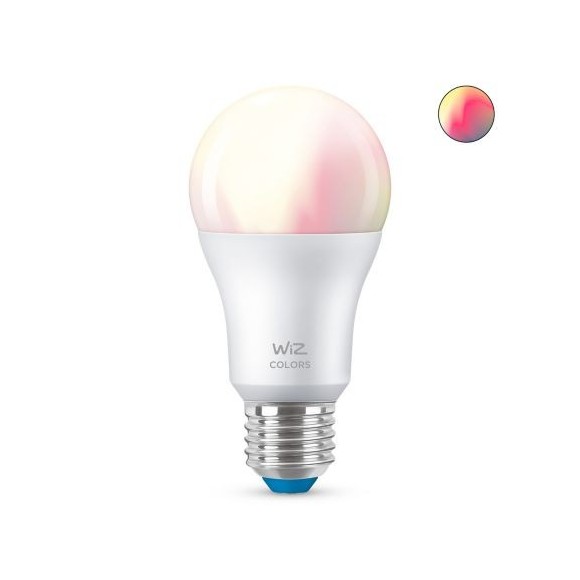 WiZ Colors 8718699787059 Intelligente LED-Lampe E27 | 1x8w | 806lm | 2200-6500K | RGB
