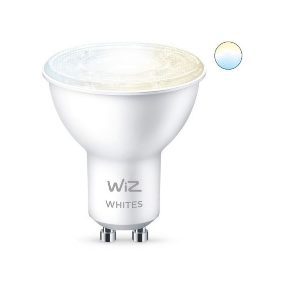 WiZ Tunable White 8718699787110 Smart LED GU10 | 1x4,9w | 345lm | 2700-6500K