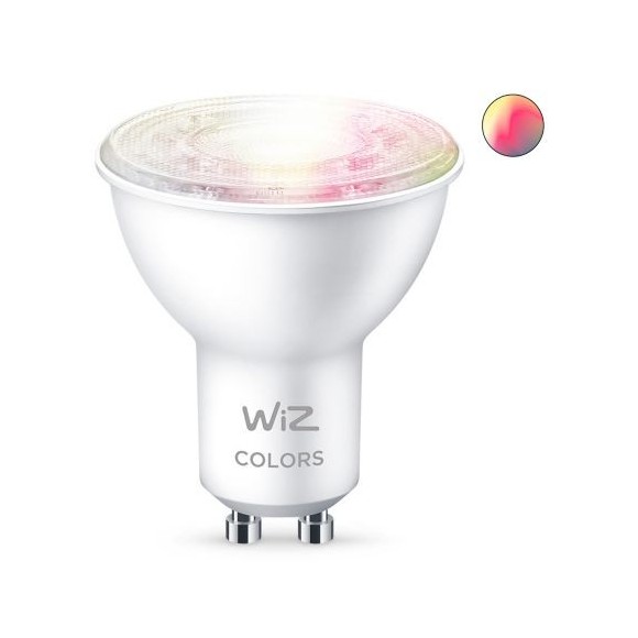 WiZ Colors 8718699787134 Smart LED-Lampe GU10 | 1x4,9w | 345lm | 2200-6500K | RGB