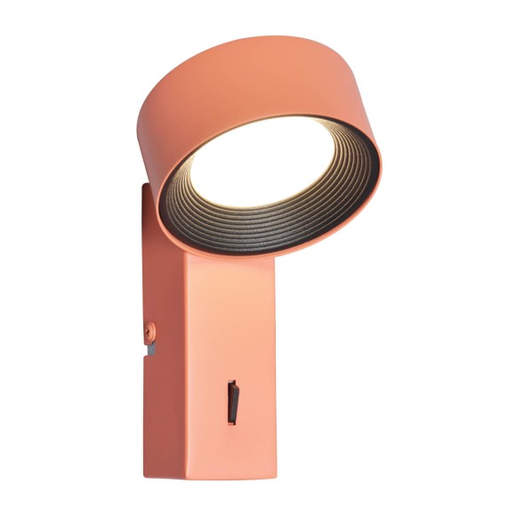 Italux WL-47390-1-OR LED Spot-Wandleuchte Otal | 1.8W integrierte LED-Quelle | 4000K | mit Schalter | orange